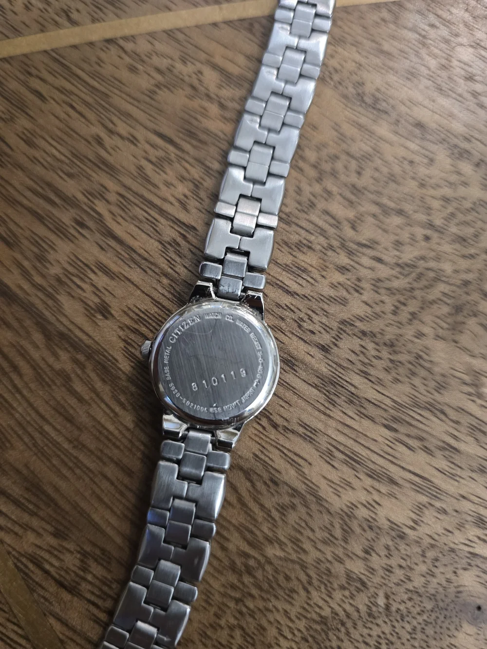 Citizen Quartz Women's Silver Watch with Blue Dial